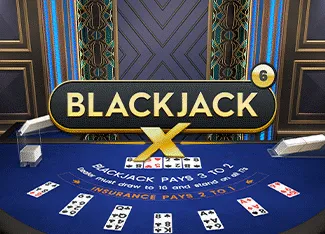 Blackjack X 6 - Azure - MOTO128