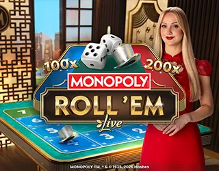 MONOPOLY Roll em - MOTO128