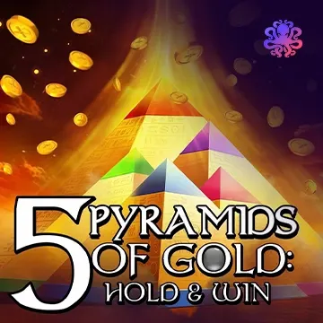 5 Pyramids of Gold: Hold & Win! - MOTO128